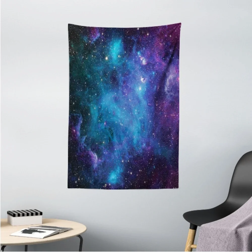 Galaxy Starry Sky Cosmic Space Nebula Tapestry 40x60